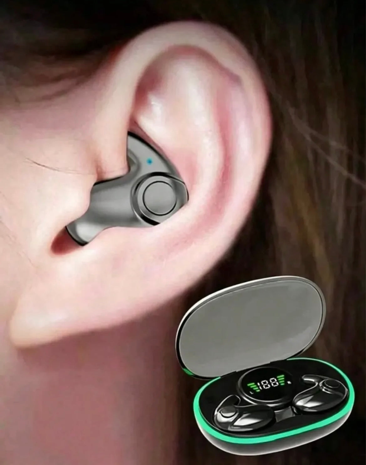 Auriculares Para Dormir Bluetooth 5.4 Usb C